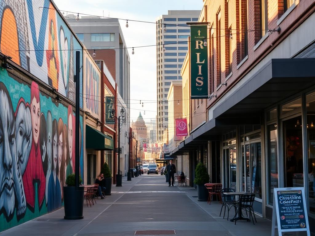 Midtown Reno neighborhood scene